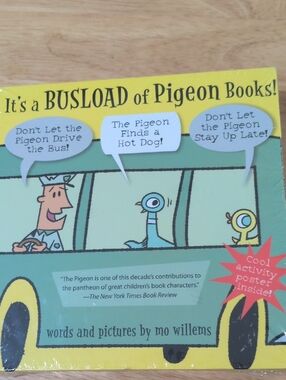 It's A Busload Of Pigeon Books Set